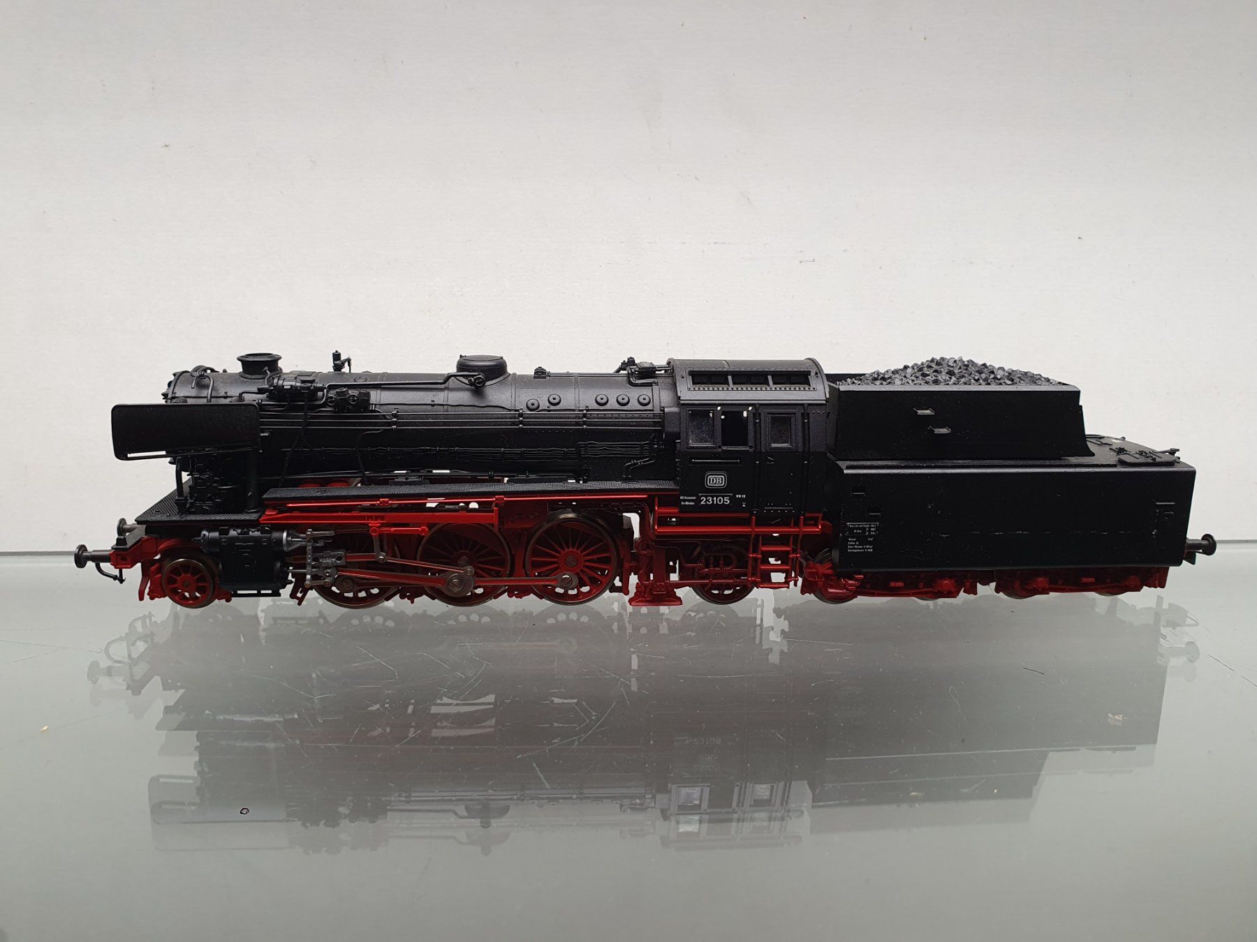 Roco Modellini di ferrovie: ROCO:DC: DB DAMPFLOK BR 23 04120A OVP – Usato da Biglen venduto da taunus82