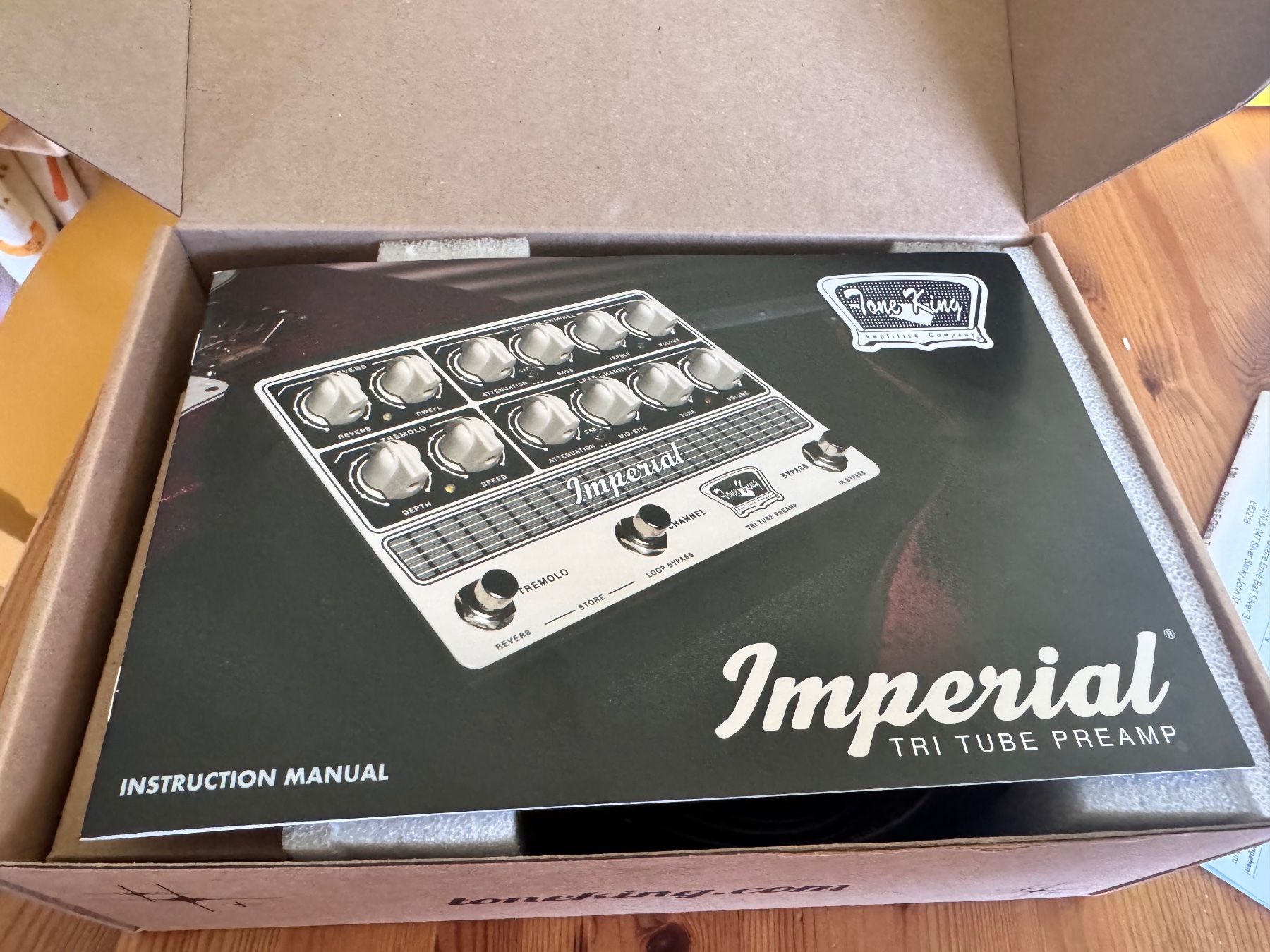 Strumenti musicali: Tone King Imperial Tri Tube Preamp – Nuovo (secondo la descrizione) da Fläsch venduto da soundportal777 3
