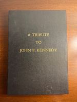 Buch - A Tribute to John F. Kennedy, 1964, mit Schonbezug, E