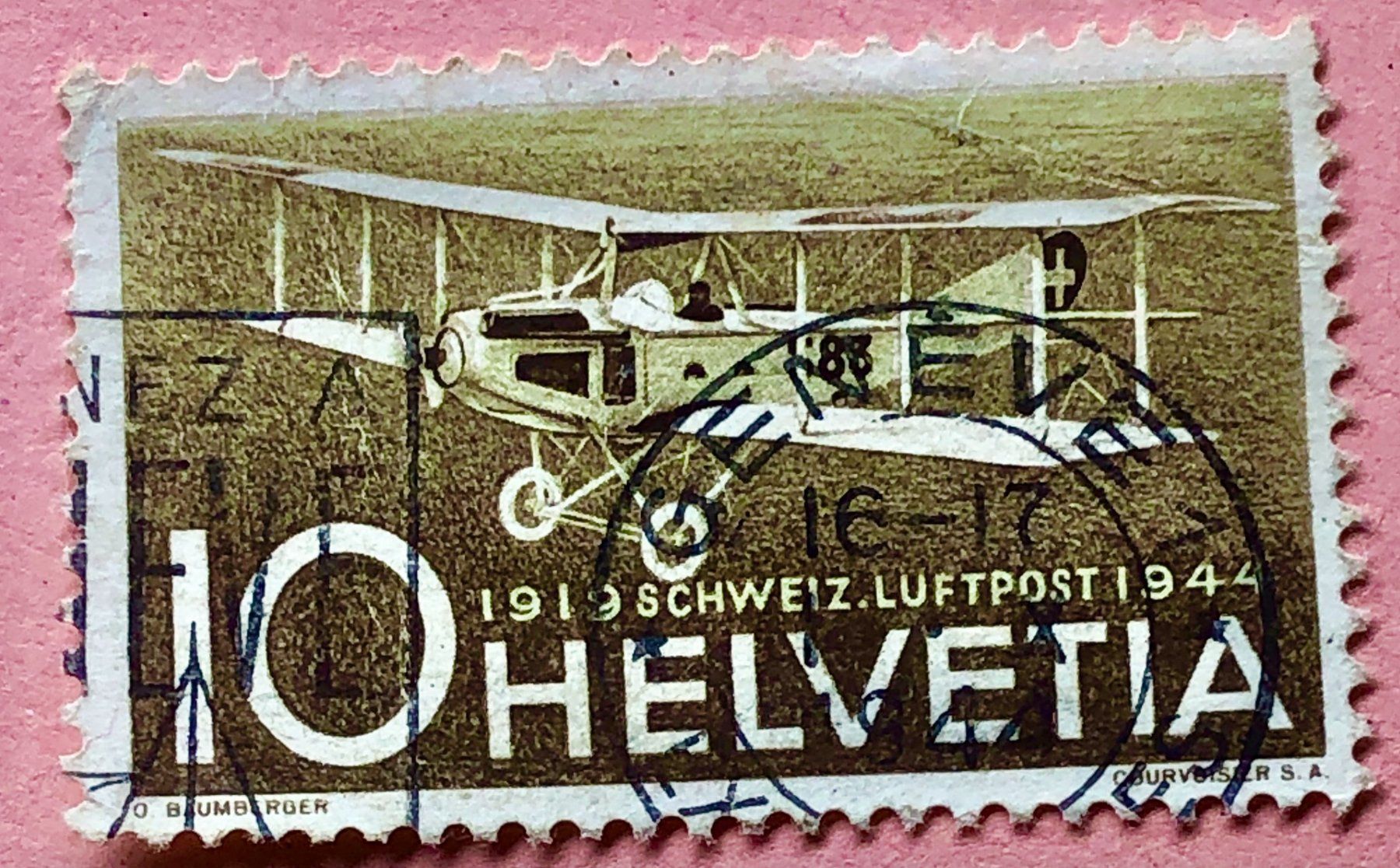 Tutti i francobolli: Nr.F 37 mit Stempel Geneve    – Usato da Aarau venduto da Billa007