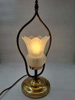 Superbe Lampe Lyre Art Déco – Vintage Années 70