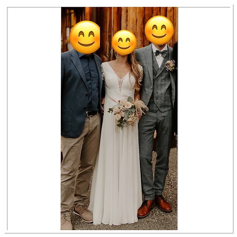 Kleider: Boho Brautkleid / Hochzeitskleid Herve Paris – Gebraucht aus Herznach von SiRi57 2