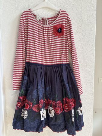 Robe fille Monsoon rayée et fleurie, taille 11ans