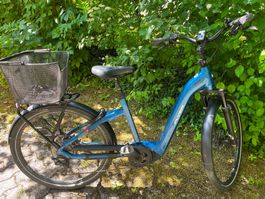 Top Flyer E-Bike Gotour5 7.10 blau Gr.M Sommer Velo Ideal50