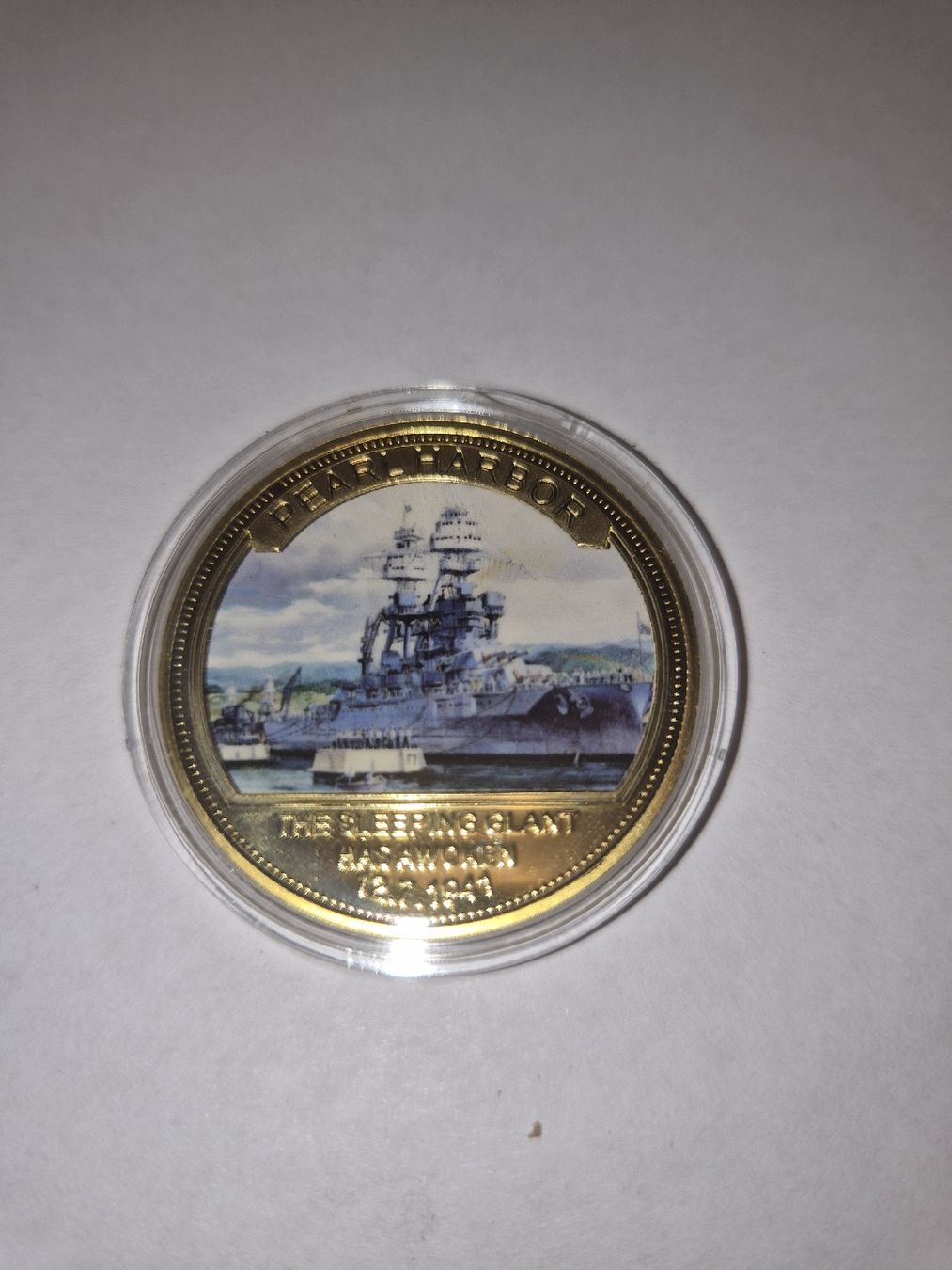 Tutti le monete: Pièce commémorative Pearl Harbor – Nuovo (secondo la descrizione) da Senèdes venduto da hen_fw8b