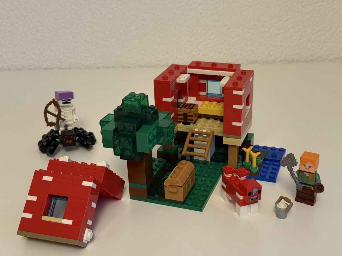 Lego Kit di costruzioni: Lego Minecraft "Das Pilzhaus" 21179 – Usato da Suhr venduto da 5im5alabim 3