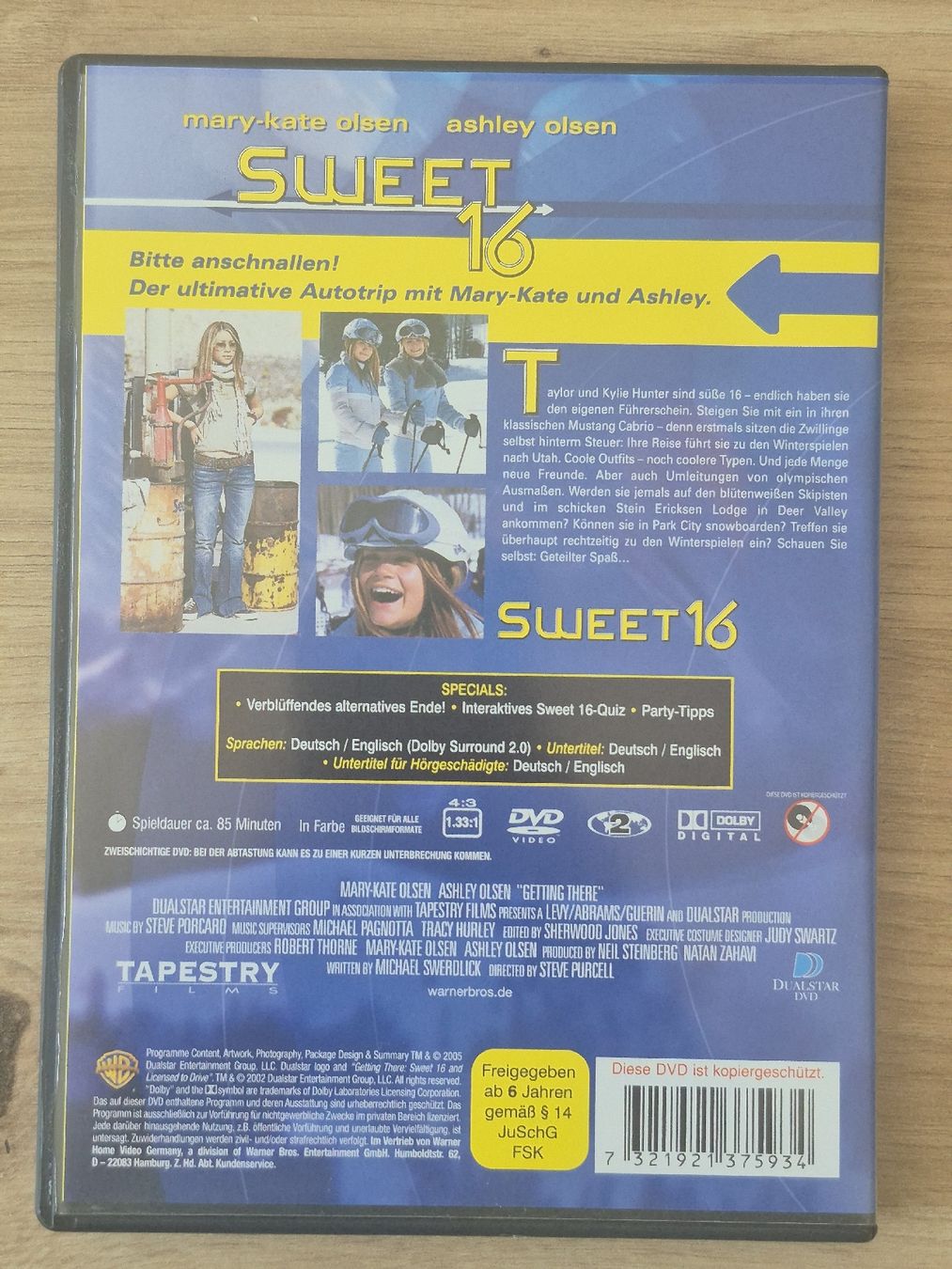 Tutti i DVDs: Sweet 16 ,Mary-Kate & Ashley Olsen DVD – Nuovo (secondo la descrizione) da Oberembrach venduto da Kady638 1