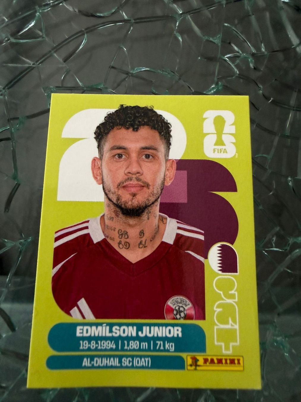 Panini Carte collezionabili: WM 2026 - Panini - Edmilson Junior - QAT 17 – Usato da Pfäffikon ZH venduto da Marcodesi76