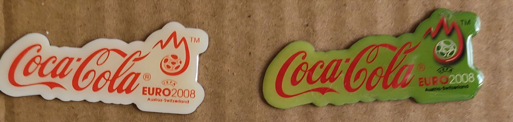 Coca-Cola Plaketten & Abzeichen: Coca Cola Euro 2008 Pins – Gebraucht aus Luzern von Luzern_Energy 1