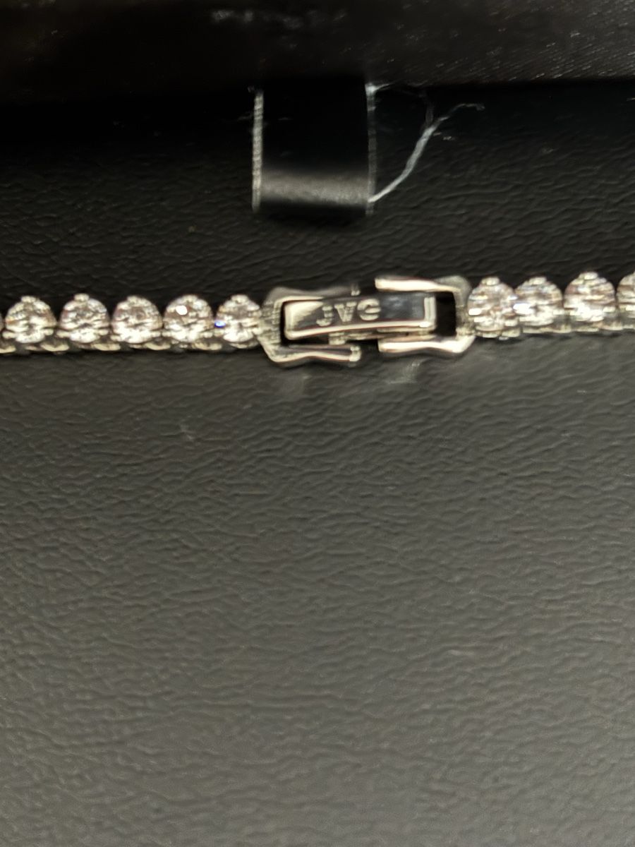 Catenine: Collier Silber zirkonia rhodiniert 42 cm – Nuovo e nell'imballaggio originale da Lyss venduto da SiMa2013 2