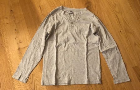 SHIRT 158/164 grau Tchibo