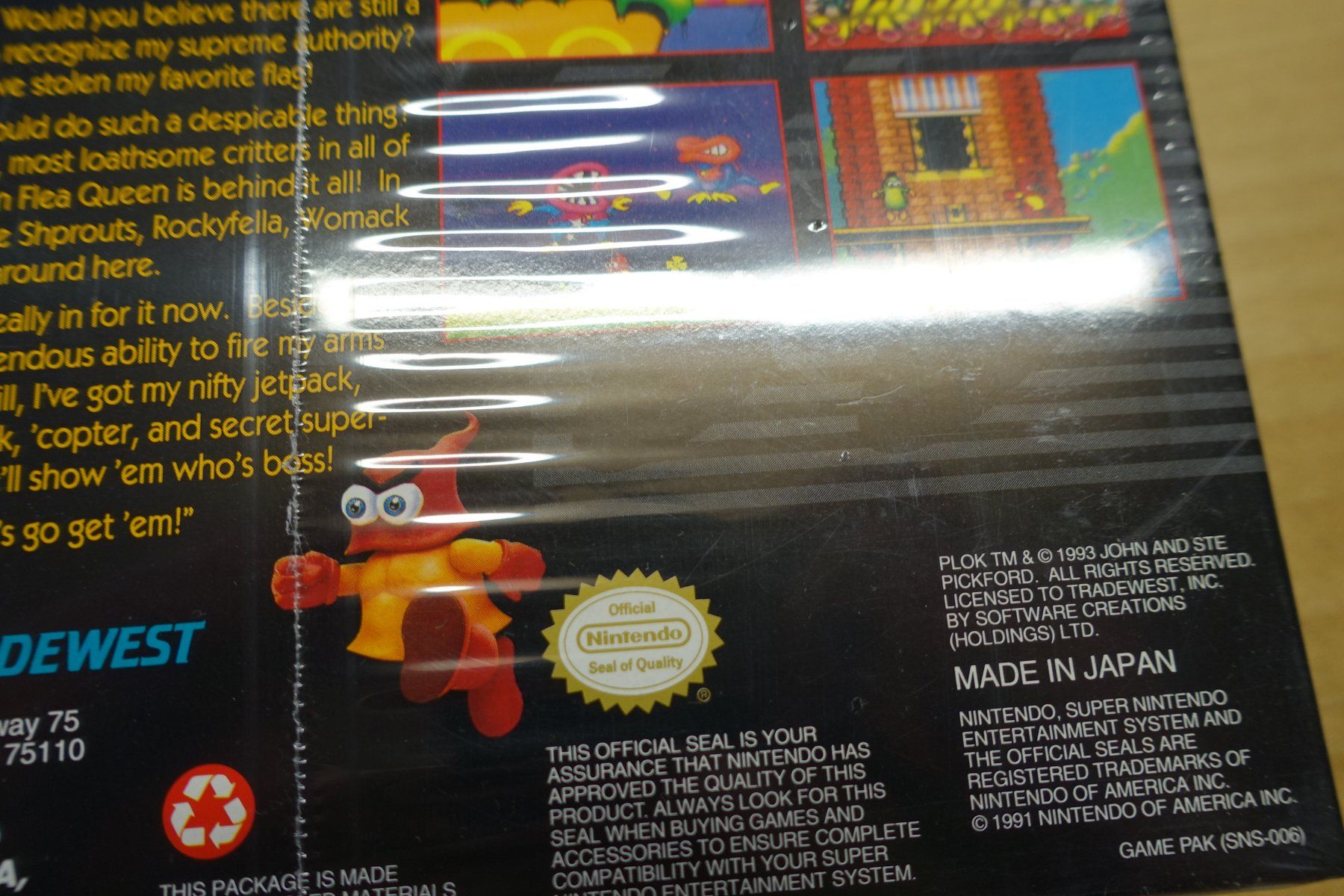 Nintendo Giochi: Plok - Amerika – Nuovo e nell'imballaggio originale da Steinach venduto da Gamecet 8