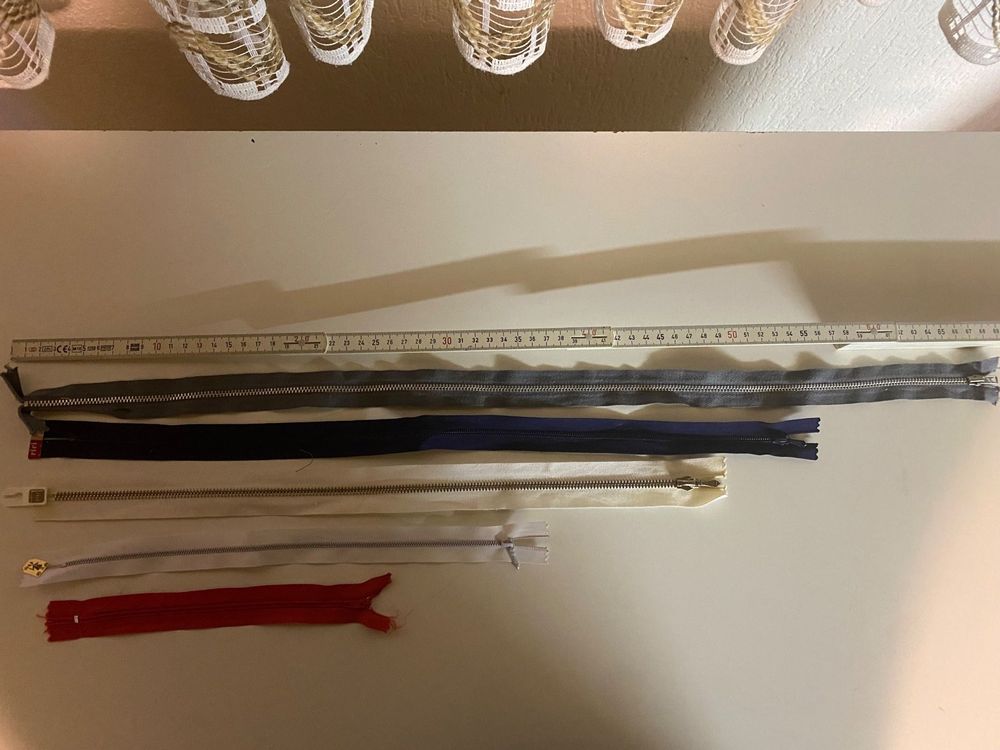 Nylon-Reißverschluss-Rolle #10 – 9,1 M Lang, 20 Schieber, Für Nähen & Basteln