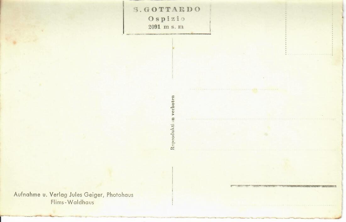 Cartoline postali: Hospental – Usato da Hochdorf venduto da Ziegel-16 1