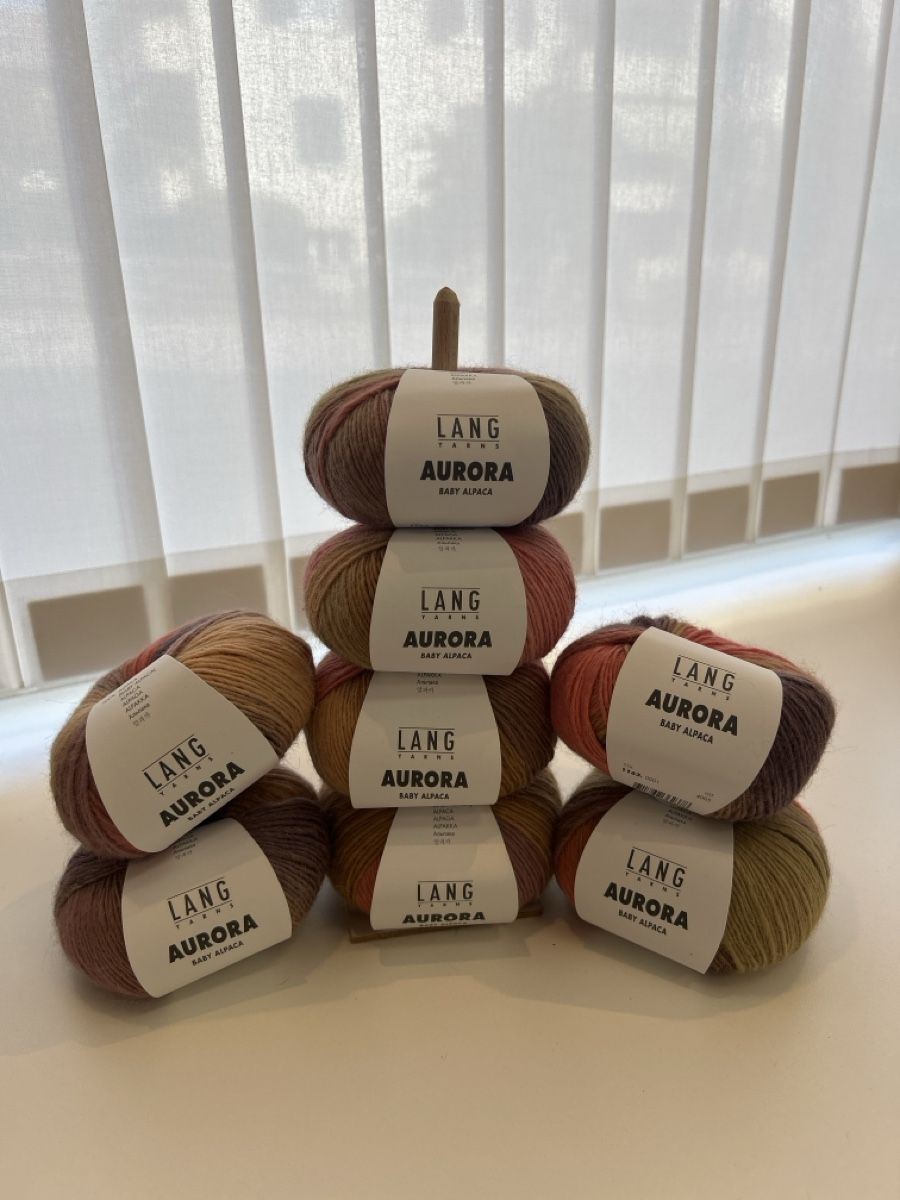 Wolle: Lang Yarns - Aurora – Neu und originalverpackt aus Neuhausen von info_ituepfli