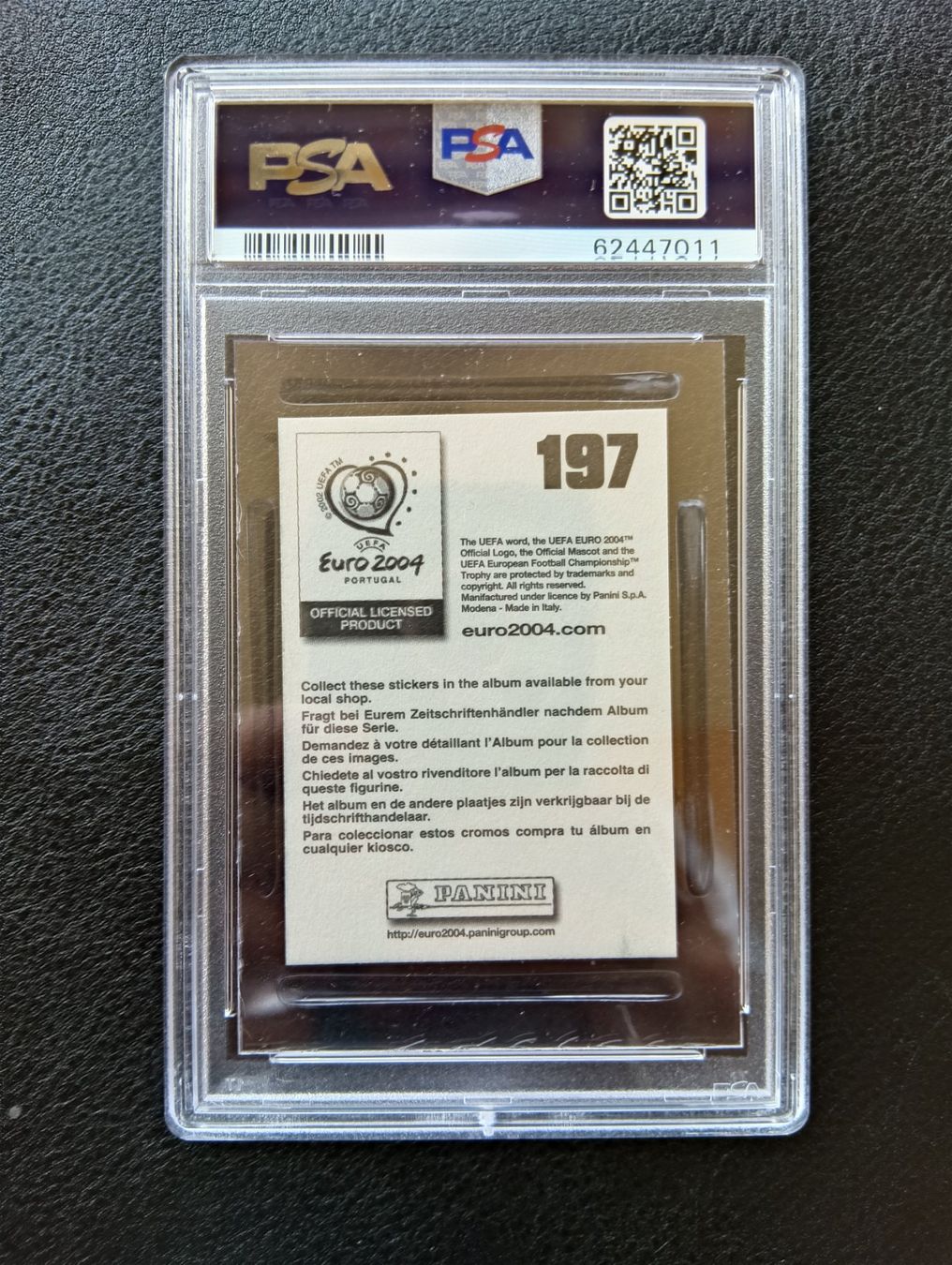 Panini Cartes à collectionner: 2004 Panini Zlatan Ibrahimovic PSA 8 #197 – D'occasion à Steinen par antikesundseltenes 1