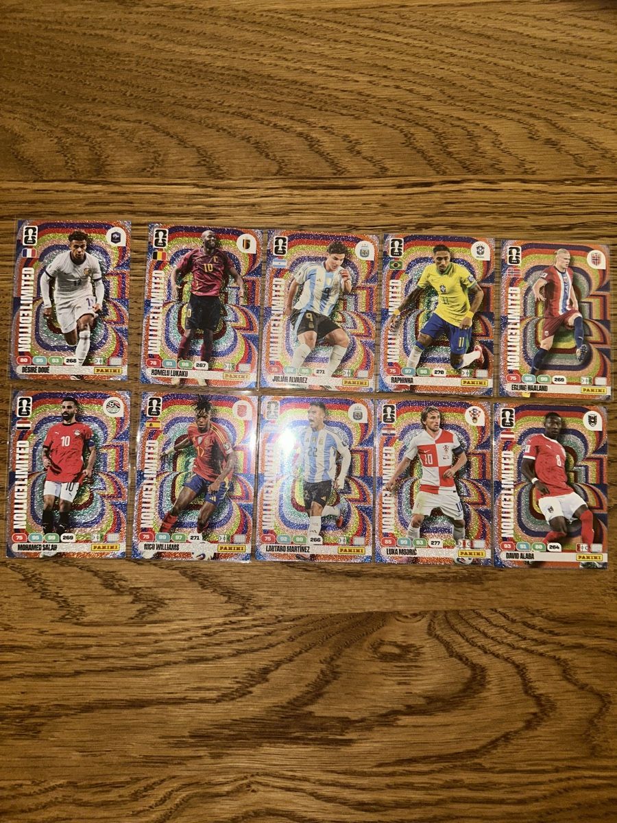 Panini Sammelbilder & Trading cards: 10 Limited Edition Karten Adrenalyn XL – Neu (gemäss Beschreibung) aus Ostermundigen von hansuelipeterli