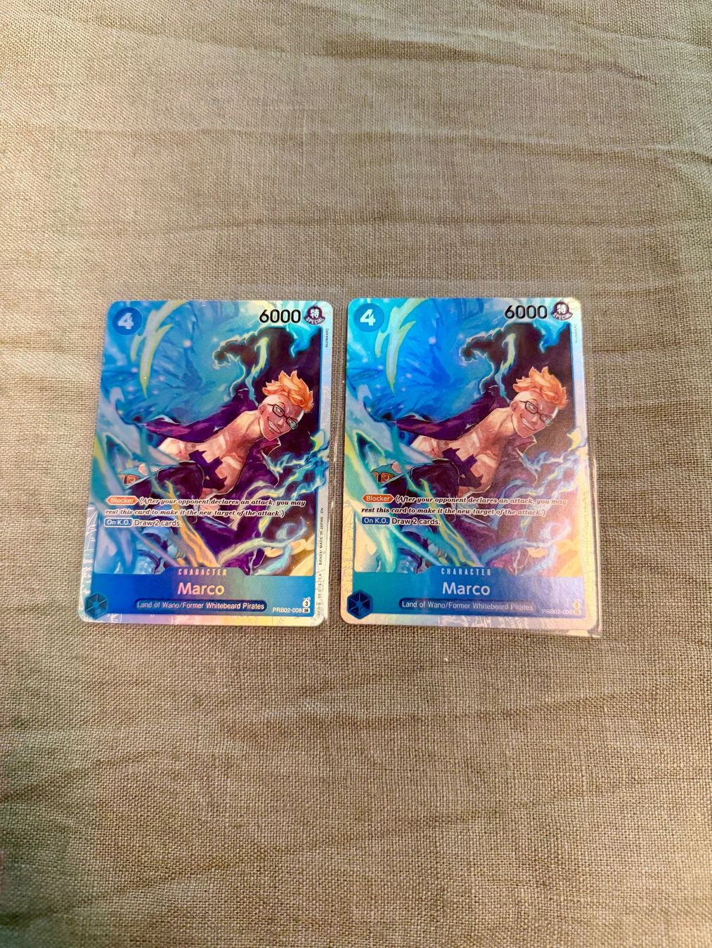 Bandai Carte collezionabili: One piece 2x marco prb02-008 – Usato da Dübendorf venduto da Imtsch