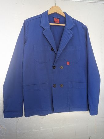 Bonne Suits Amsterdam Arbeitssacko Jacke Blau Gr. XS