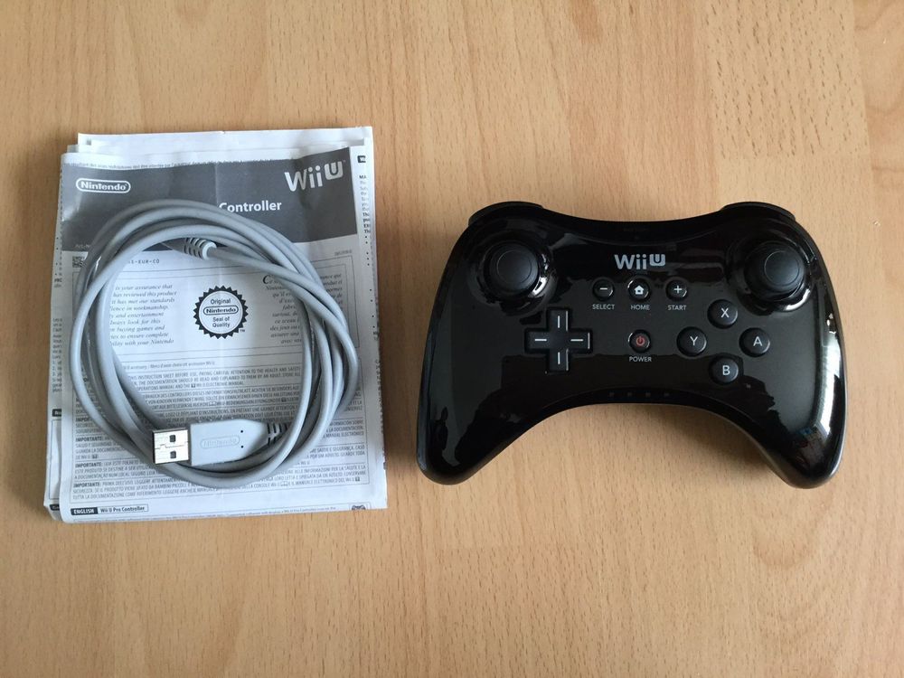 Wii U Pro Controller inkl. Ladekabel Kaufen auf Ricardo