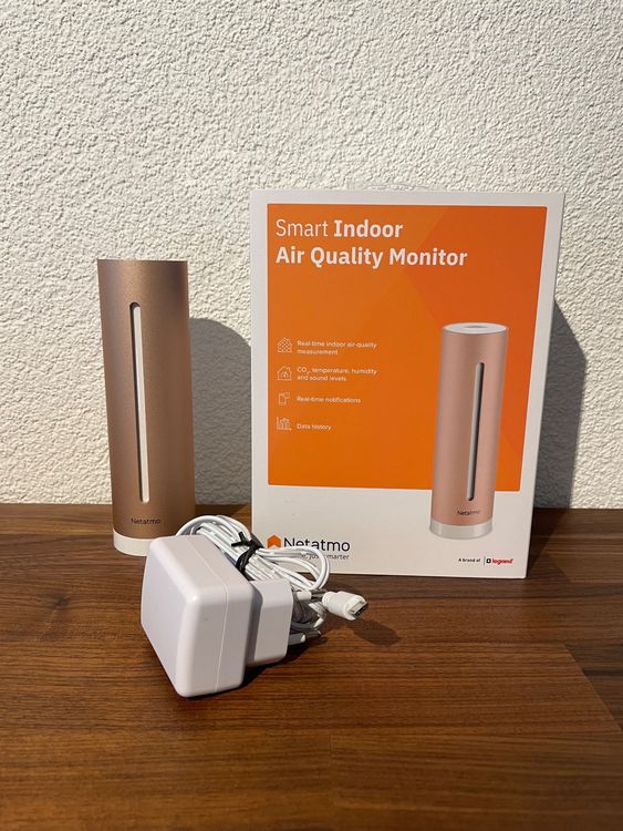 Netatmo Smart Indoor Air Quality Monitor Raumluftsensor Kaufen auf