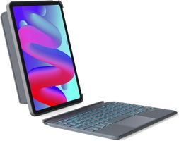 TASTATUR HÜLLE iPad AIR 5/4 - Ipad PRO 11 Zoll 4/3/2/1 grau