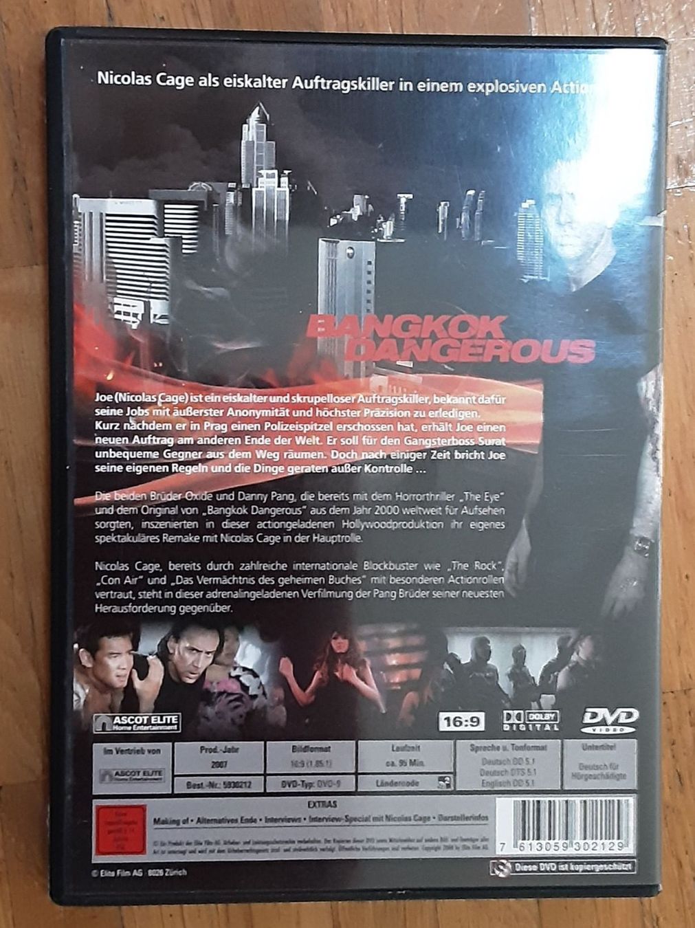 Tutti i DVDs: Bangkok Dangerous – Usato da Wallisellen venduto da Sawr 1
