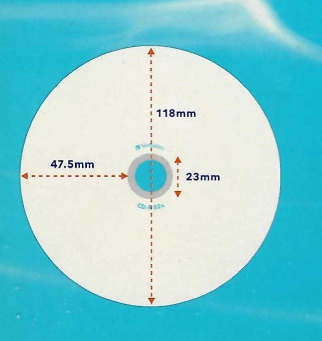 CD & DVD-Rohlinge: VERBATIM - die Bedruckbare CD-R – Neu und originalverpackt aus Humlikon von GX30 1