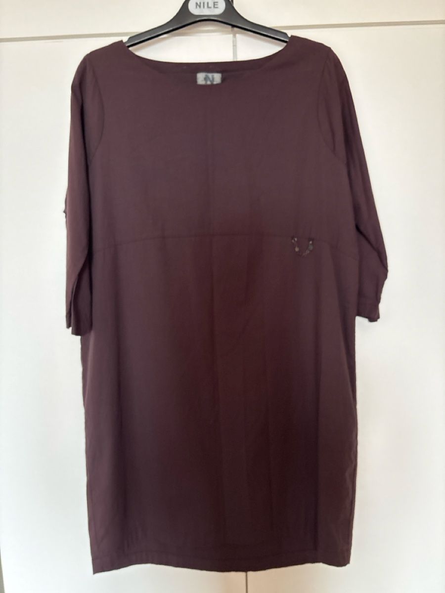 Nile Vestiti: Nile Kleid, Gr. S,Aubergine Farbe – Usato da langenthal venduto da rundholz7