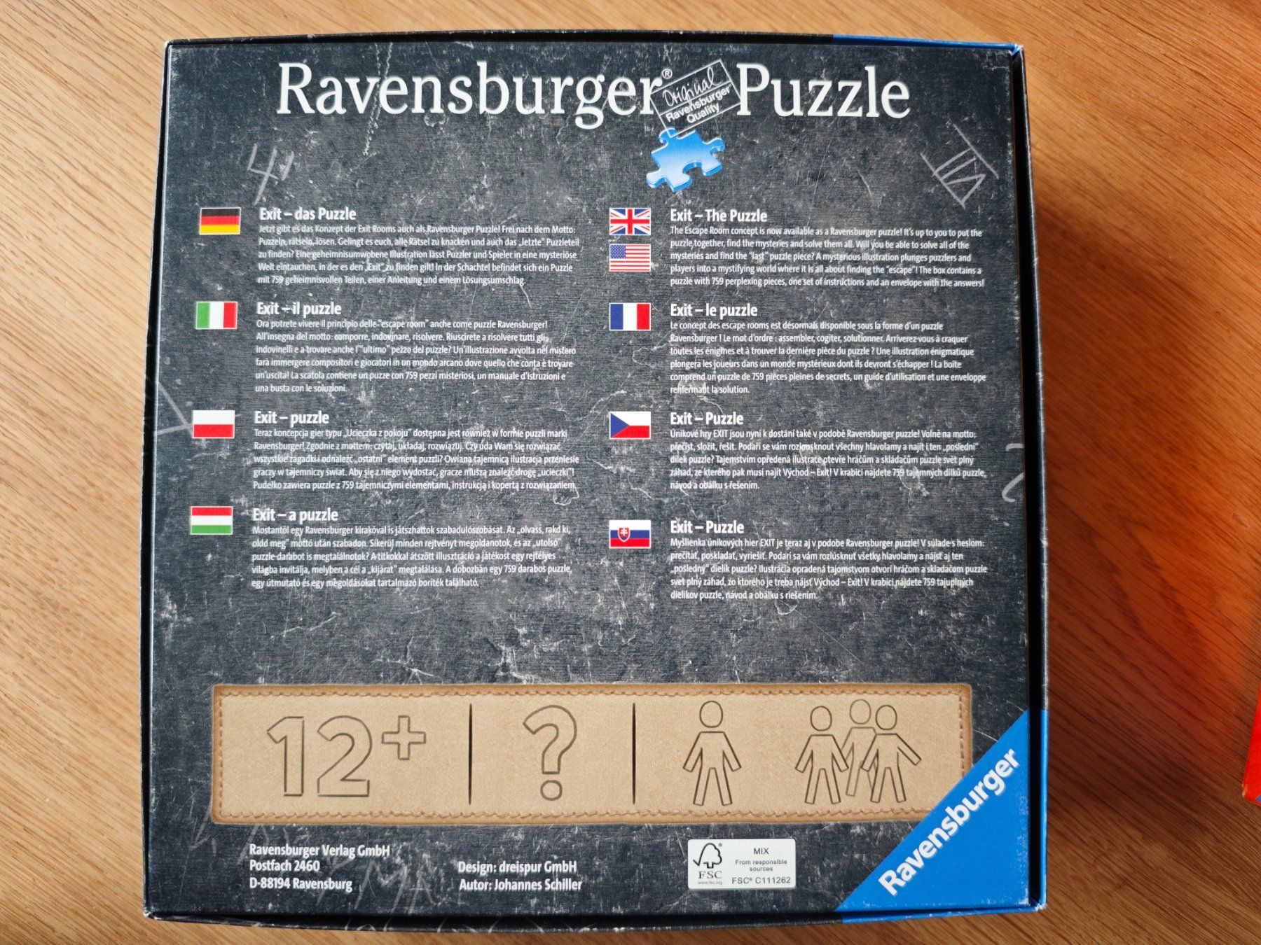 Ravensburger Puzzle: Ravensburger EXIT PUZZLE Escape Room "die Sternwarte" – Usato da Wil SG venduto da AlexH87 1