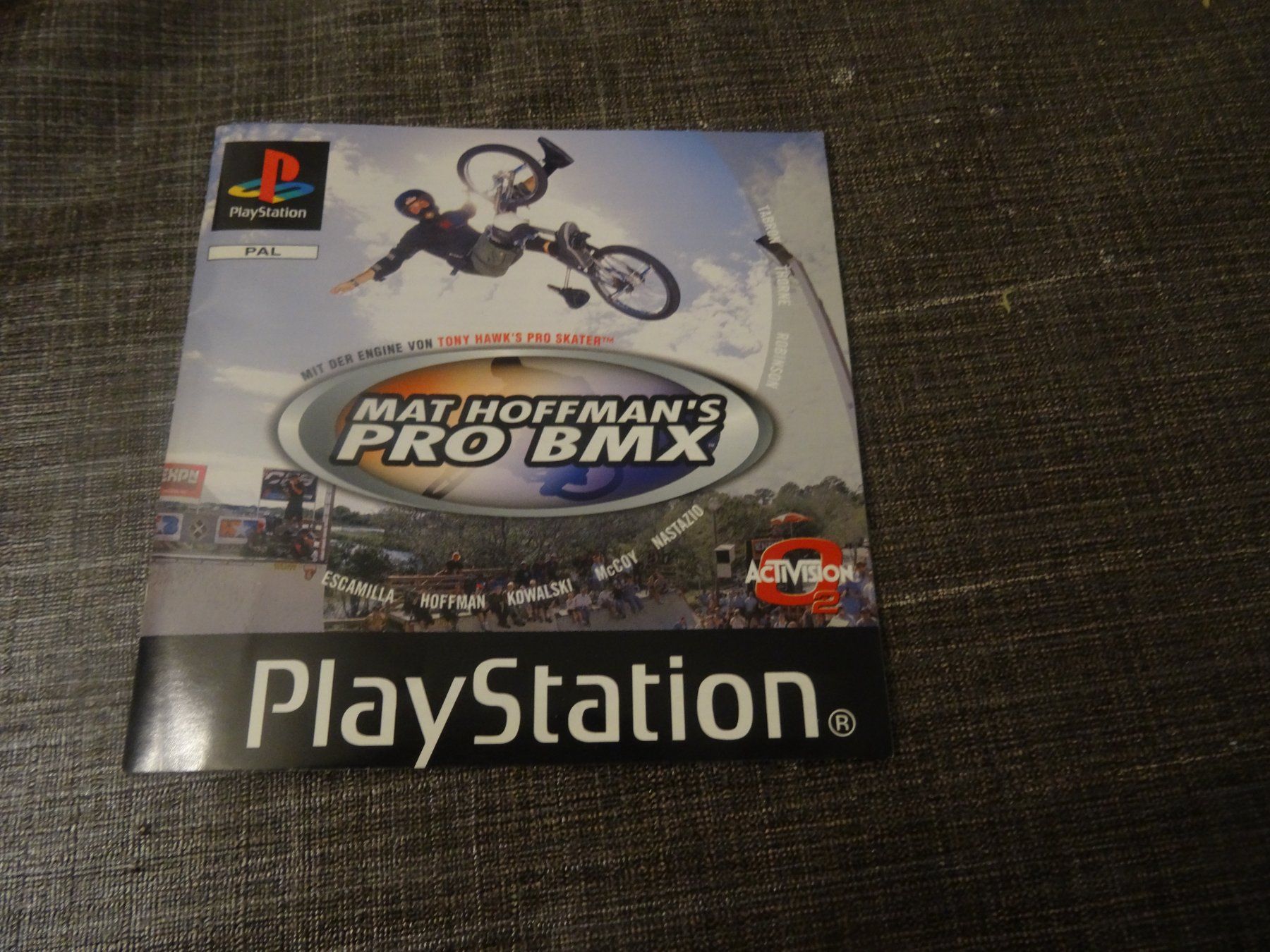 Sony Giochi: Anleitung zu Mat Hoffman's Pro BMX PS1 – Usato da Olten venduto da Disc-Ausverkauf