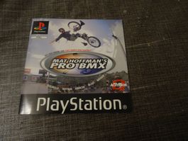 Anleitung zu Mat Hoffman's Pro BMX PS1