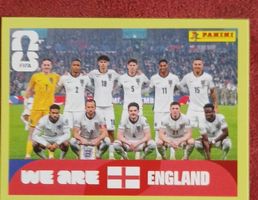 Panini FIFA Sticker England guter Zustand