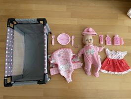 1 Baby Annabell Puppe