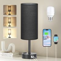 Nachttischlampe Touch Dimmbar mit USB