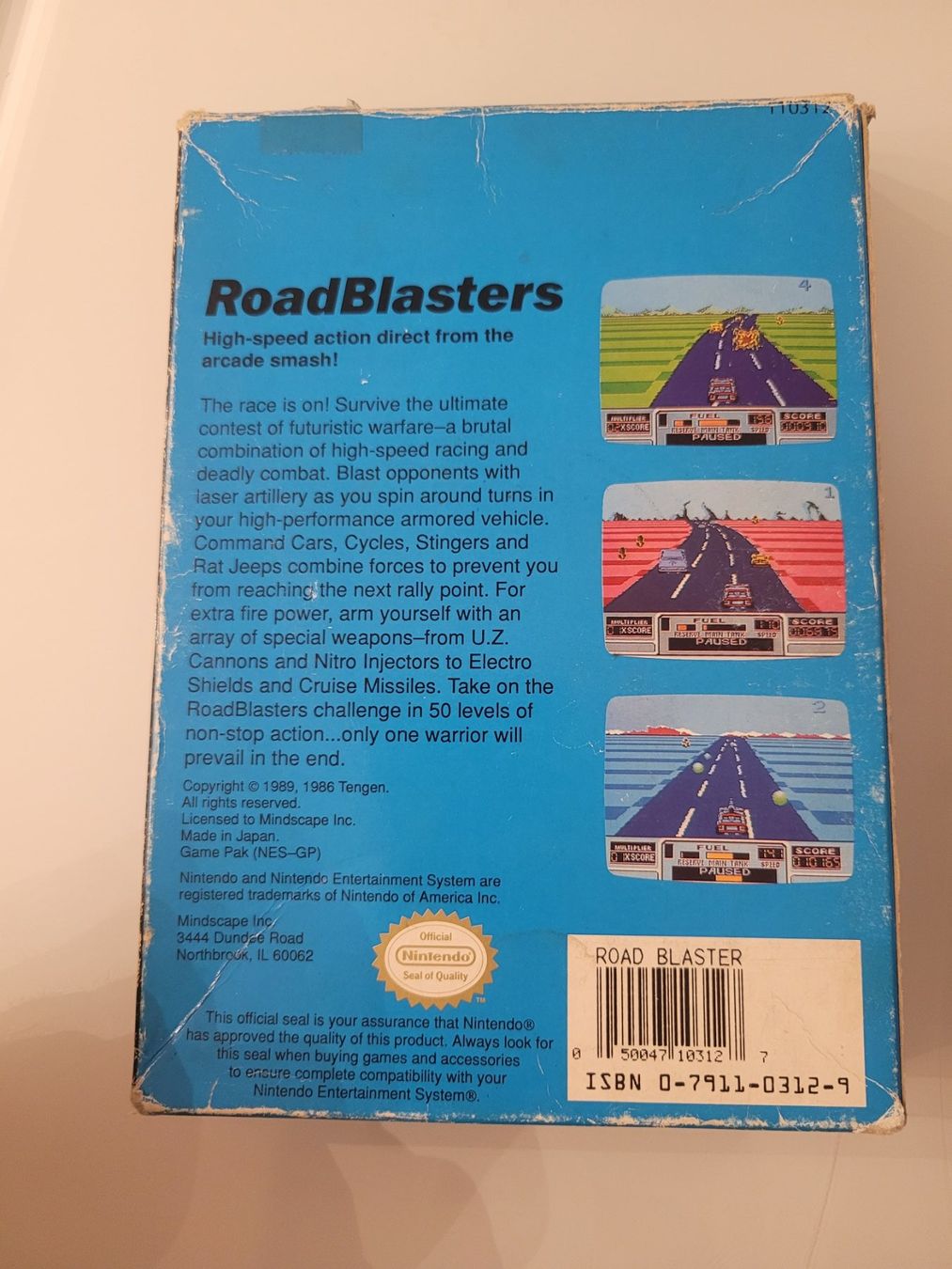 Spiele: RoadBlasters, NES (US) – Gebraucht aus Uezwil von -Retrogames- 1