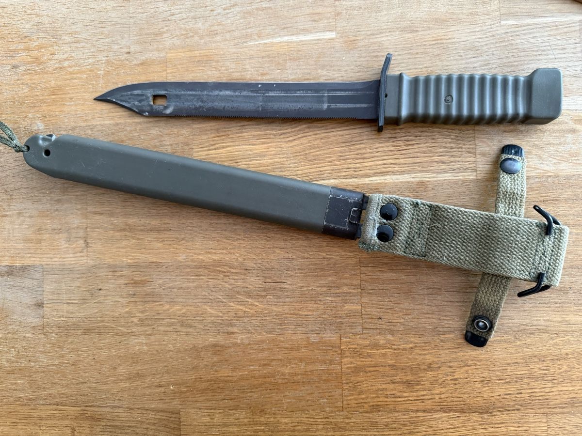 Armi bianche: Armeemesser Bajonett Kampfmesser – Usato da Goldach venduto da Messerguru 5