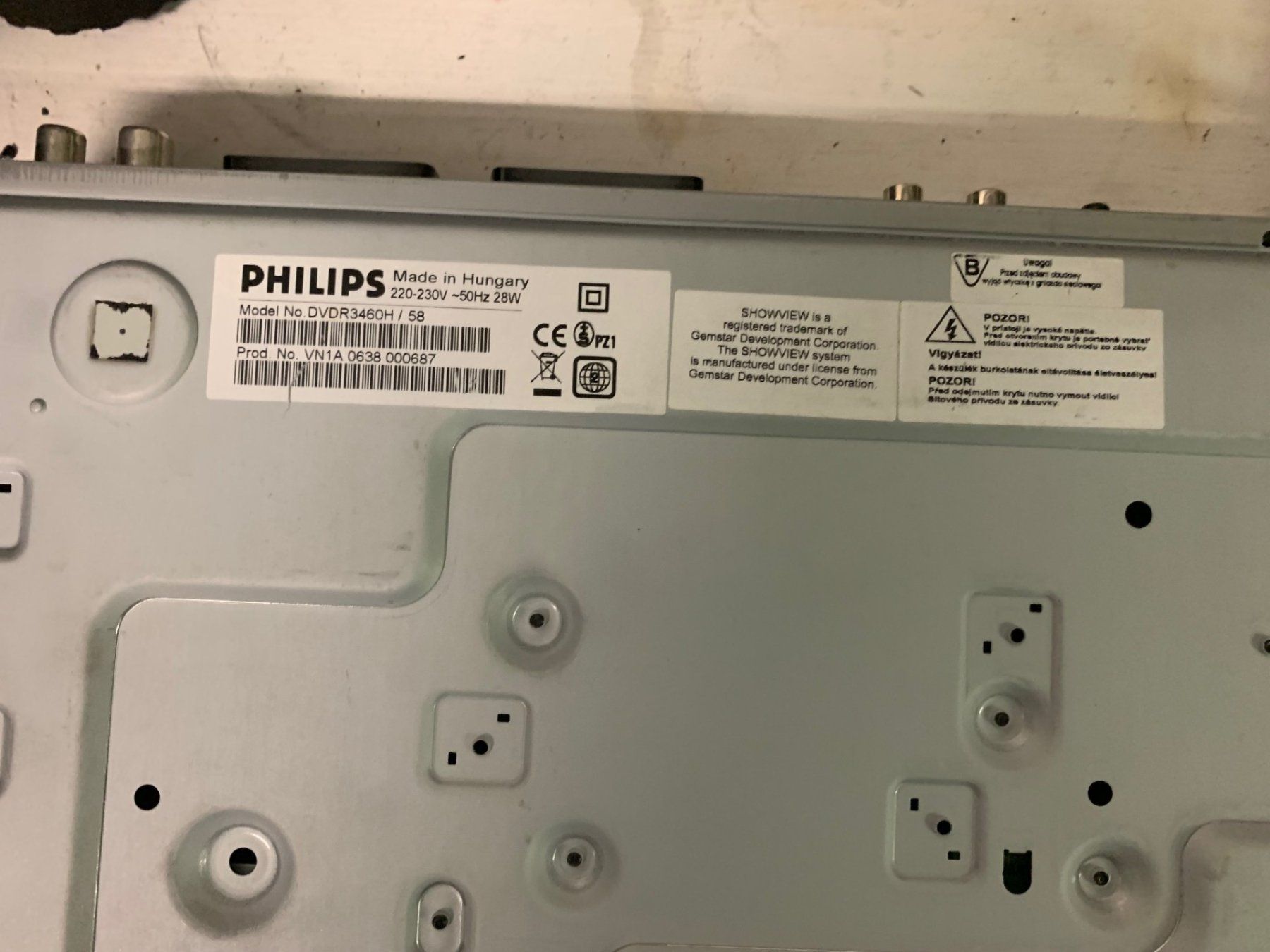 Philips Audio- & Mediensysteme: DVD Player Philips Model No.: DVDR3460h/58 – Defekt aus Emmen von newdeal1970 3