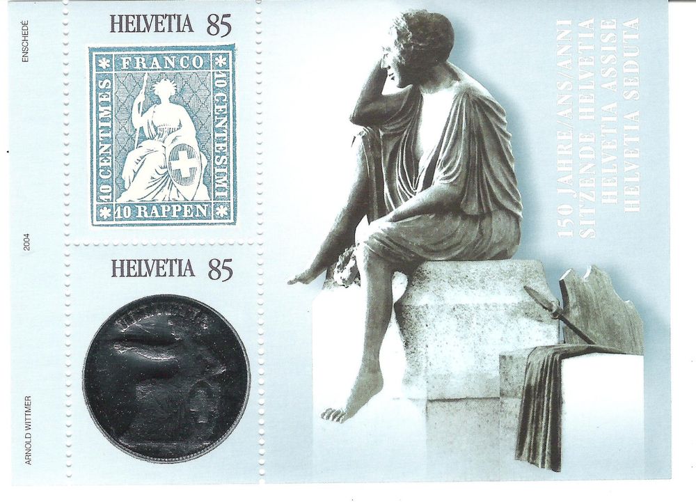 Suisse 2004 – Bloc-Feuillet 150 Ans Strubel – Timbres Neufs Avec Gomme Originale – N° 1884-1885 – MNH – Collection Prophila