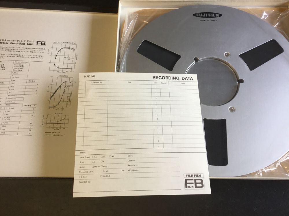 NEU !! FUJI Master Recording Tape FB1511110 180 Kaufen auf Ricardo