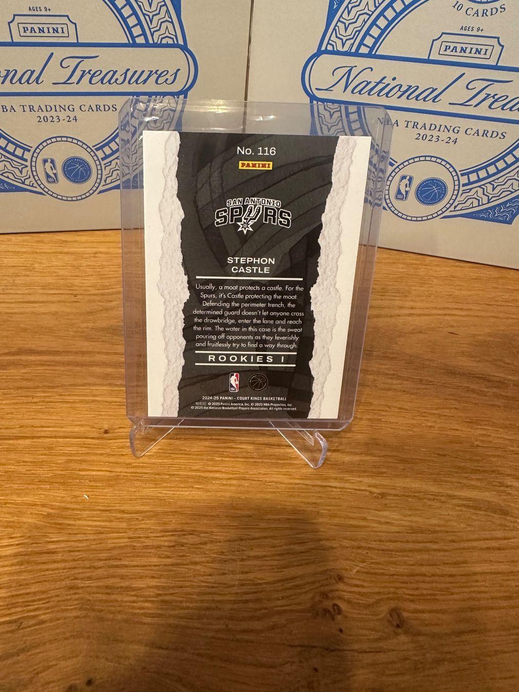 Nba Carte collezionabili: Panini Stephon Castle Rookie Spurs – Usato da Vullierens venduto da Gaara04 1