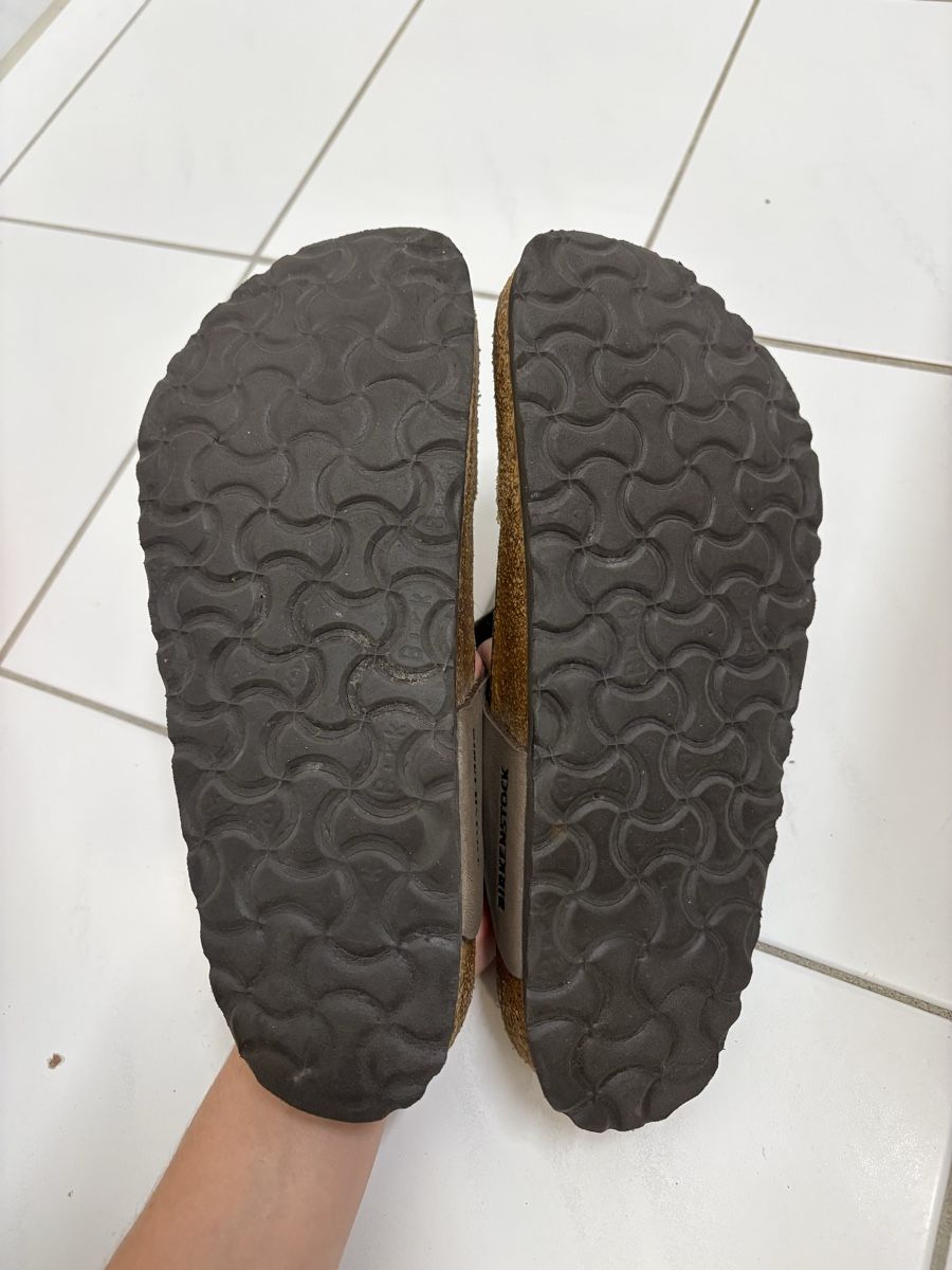 Birkenstock Scarpe da donna: Birkenstock Gizeh, Gr. 38, braun – Usato da Stans venduto da sil_k5f5 2