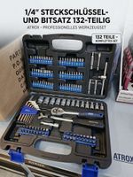 1/4" Steckschlüssel und Bitsatz 132 teilig - Steckschlüssel