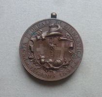 Medaille ++ Festa Federale di Ginnastica Lugano 1894