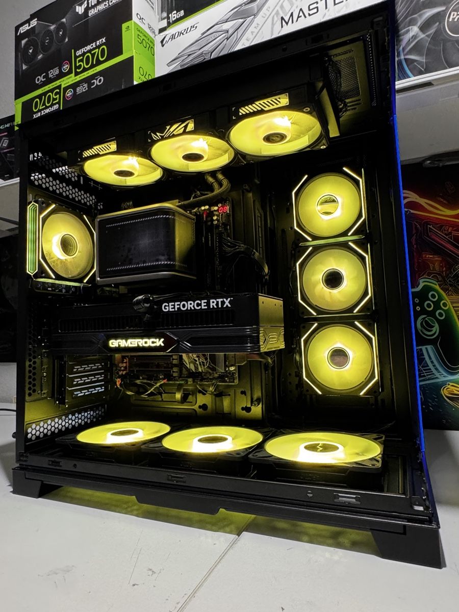 Amd PCs: Gaming pc +Ai workstation 5090+ 9950X3D 4 tb ssd+ 64 ram – Neu und originalverpackt aus Zürich von Pc-Custom-ZH 7