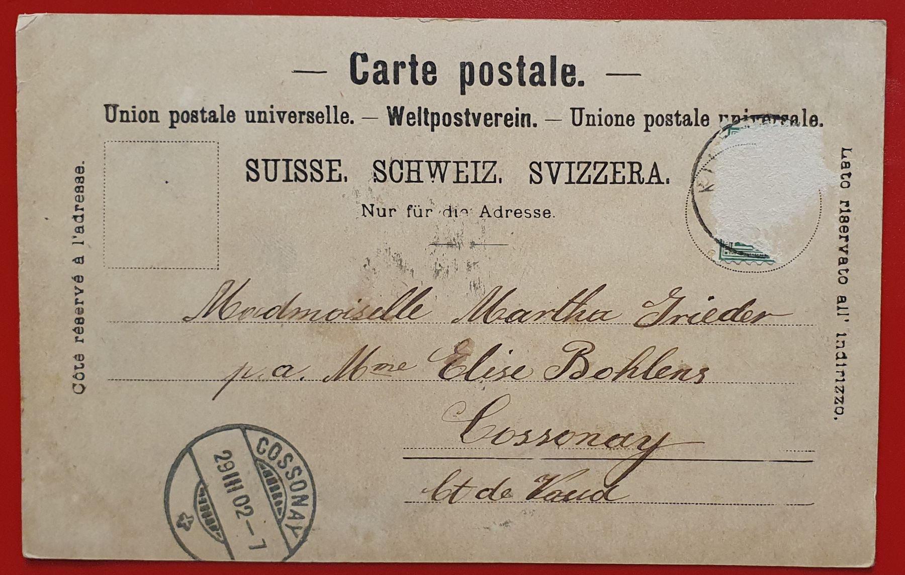 Cartes postales: Läufelfingen 1902 - Wirtschaft Rosengarten – D'occasion à Kreuzlingen par Rschweiz1 1