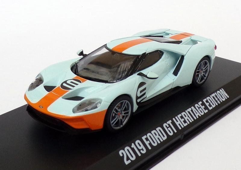 Modellini d'auto: Ford GT Heritage Edition (2019) – Nuovo e nell'imballaggio originale da Flawil venduto da Imperiosud