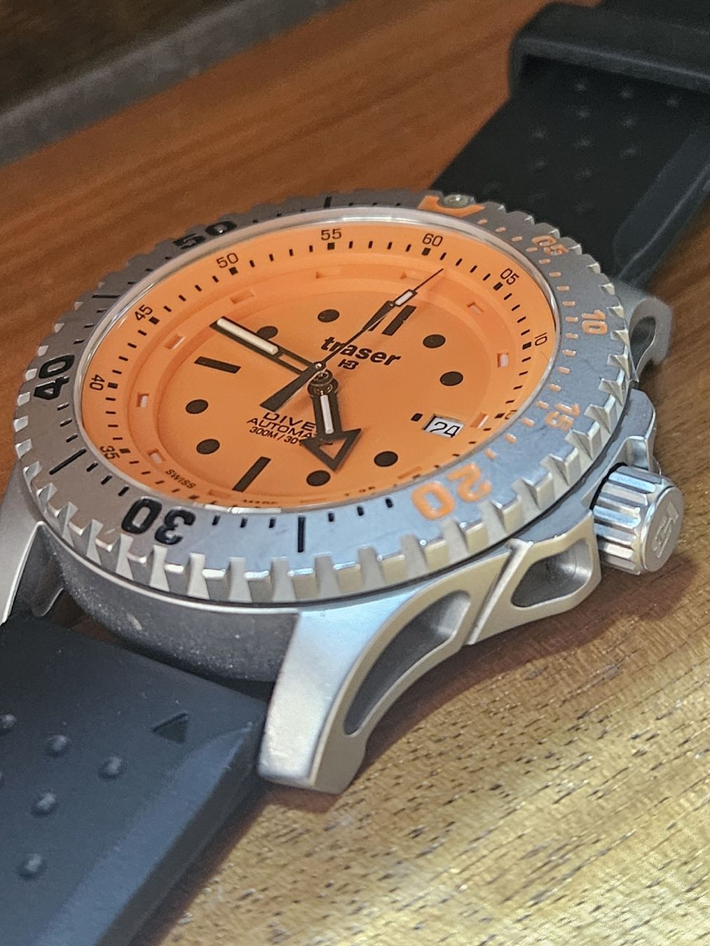Traser Orologi: Traser H3 Diver Automatic Herrenuhr 45mm – Usato da Flamatt venduto da pie_f9zm 8