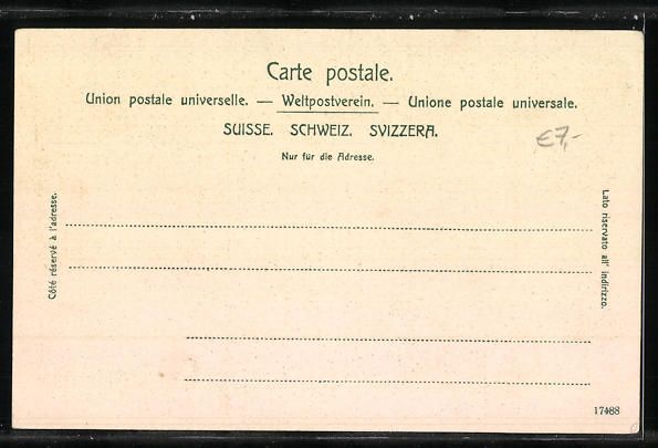 Cartoline postali: Goeschenen, Gotthardbahn und Blick auf d – Usato da Berlin venduto da bartko-reher 1
