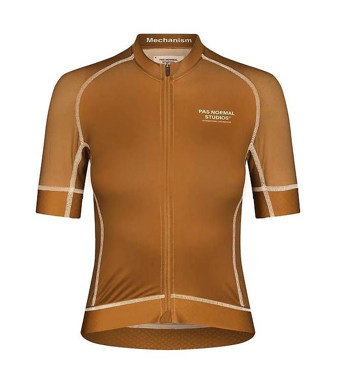 Pas Normal Studios Canottiere & Pantaloni: Pas Normal Studios Mechanism Jersey Brown Grösse L neu – Nuovo e nell'imballaggio originale da Zürich venduto da rmn_b9cw 2